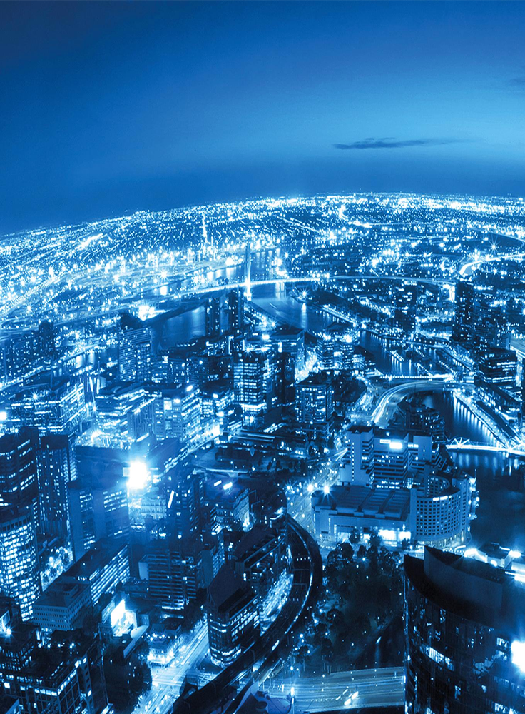 Red internacional Azul Profundo Trading